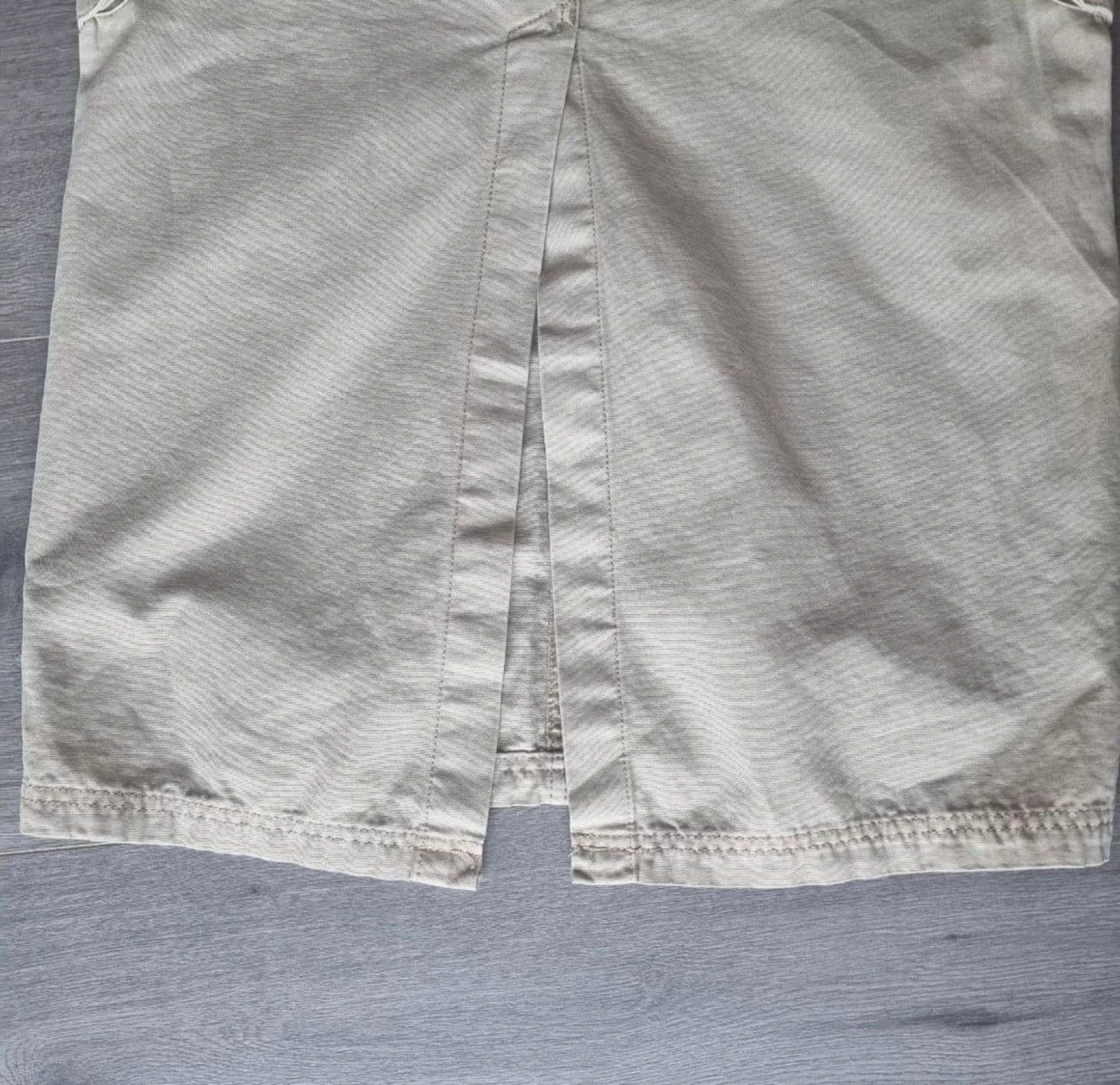 Rita Ora x Primark cargo maxi rok beige zandkleurige kokerrok 36 S – photo 8